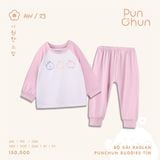 Bộ dài tay Raglan Punchun