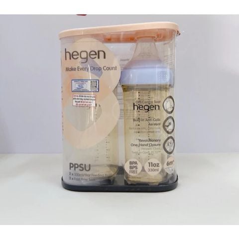 Bình sữa Hegen (tách từ hộp set đôi)
