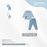 Bộ dài tay cài vai Dona 1101DN Bubaby