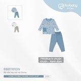 Bộ dài tay cài vai Dona 1101DN Bubaby