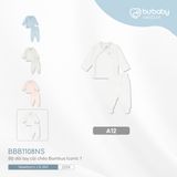 Bộ dài tay cài chéo Bambus Iconic 1 Bubaby