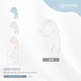 Bộ dài tay cài chéo Bambus Iconic 1 Bubaby