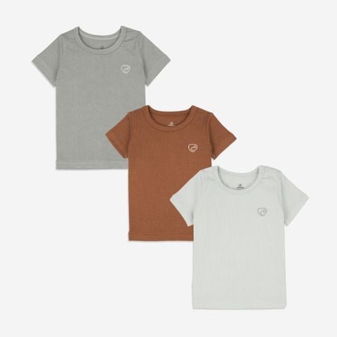 Áo ngắn tay cổ tròn Molist Bubaby
