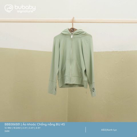 Áo chống nắng có mũ BU 4S Bubaby BBB306501.03YA05
