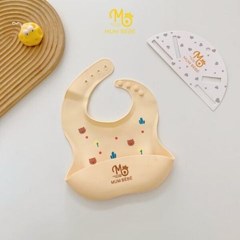 Yếm máng silicone Mum bébé