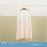 Váy ngắn tay xòe tầng bé gái Bambus Bubaby BBB5329BG.03YH61