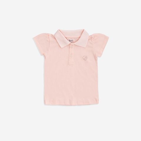 Áo Bubaby cổ Polo bé gái