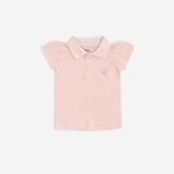 Áo Bubaby cổ Polo bé gái