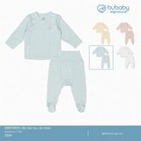 Bộ dài tay cài chéo Bambus Bubaby BBB110810.0NBA08