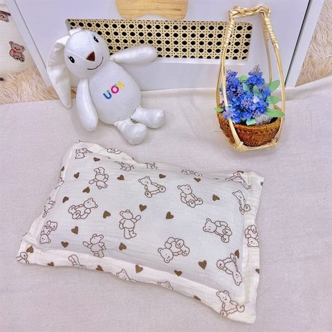Gối nằm xô muslin Bunny