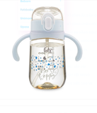 Bình bật hút PPSU có ống nhựa 2 tay cầm với phao 360 độ Sippy 2 Fatz