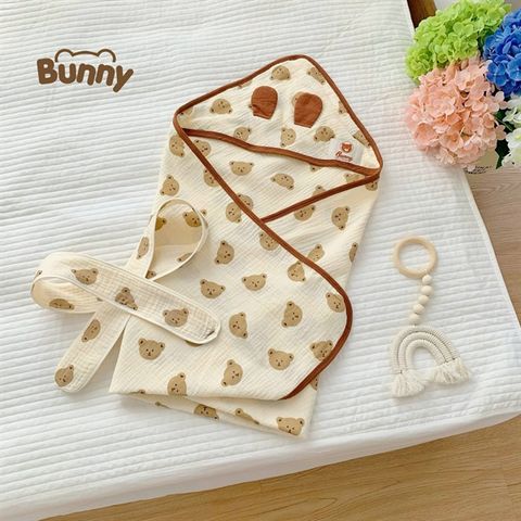Khăn ủ Bunny có mũ