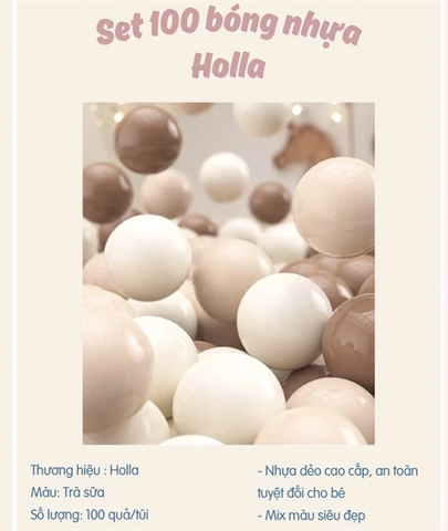 Set bóng nhựa Holla