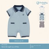 Body đùi ngắn tay cổ Polo Bubaby BPN230302.06MA12