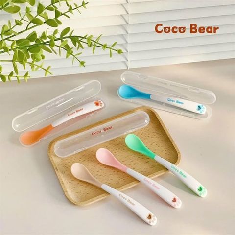 Thìa báo nóng Coco bear
