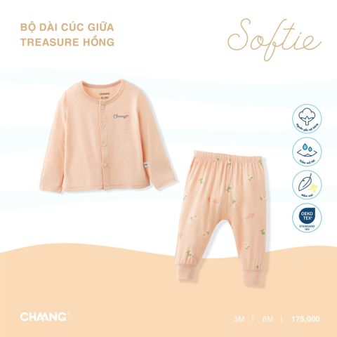 Bộ dài tay cúc giữa Chaang Treasure