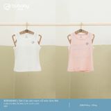 Set 2 áo sát nách cổ tròn Siro Rib Bubaby BSR340403.03Y35A