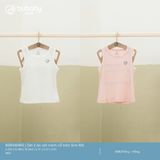 Set 2 áo sát nách cổ tròn Siro Rib Bubaby BSR340403.03Y35A
