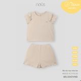 Bộ cộc tay màu be Nous NB3S25-SC2-F02-SE-6M