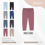 Quần dài legging Molist Bubaby - Ghi A72 - 2-3y