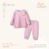 Bộ dài tay cổ tròn Punchun