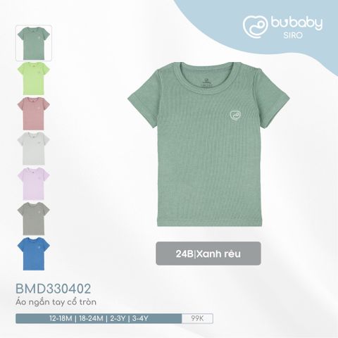 Áo ngắn tay cổ tròn Bubaby