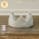 Băng đô vương miện màu ghi Nous NE2S25-AO1-M01-PA-S