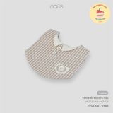 Yếm kiểu kẻ caro nâu Nous NE2S25-AY1-M03-CN-FS