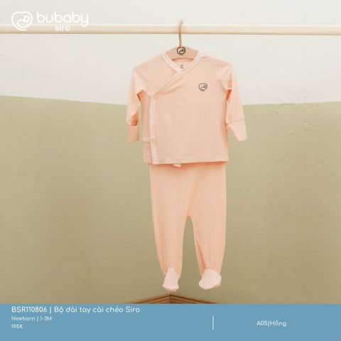Bộ dài tay cài chéo Siro Bubaby BSR110806.0NBA12