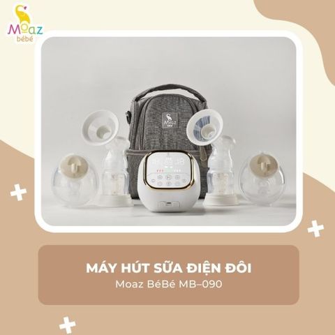 Máy hút sữa điện đôi MB-090 Moazbebe