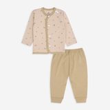 Bộ dài tay cài giữa Bambus Signature Bubaby