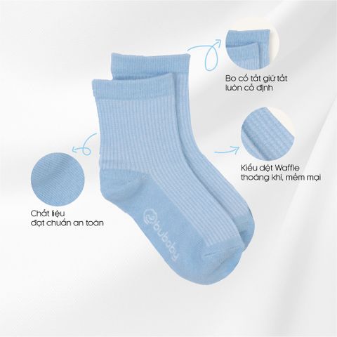 Tất trẻ em Bu Midi Pure Cotton Bubaby