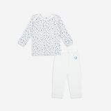 Bộ dài tay cổ chồm Leafly Bubaby