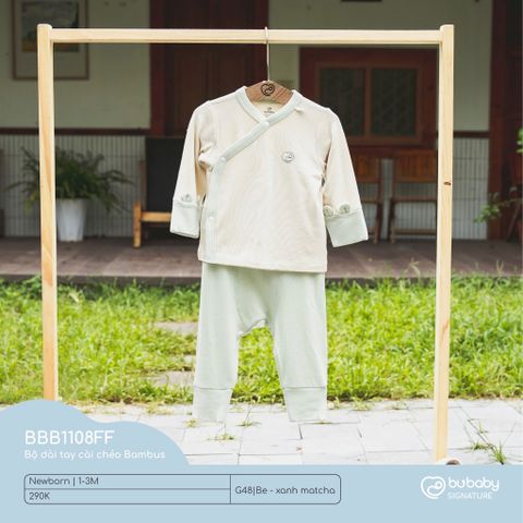 Bộ dài tay cài chéo Bambus Bubaby BBB1108FF.0NB35A