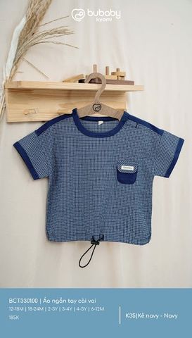 Áo ngắn tay cài vai BCT330100.03YK35