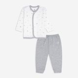 Bộ dài tay cài giữa Bambus Signature Bubaby