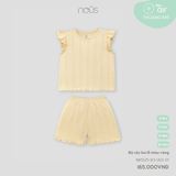 Bộ cộc ba lỗ màu vàng Nous NB3S25-SC1-U02-SY-6M