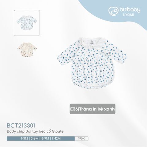 Body chip dài tay bèo cổ Gloute Bubaby