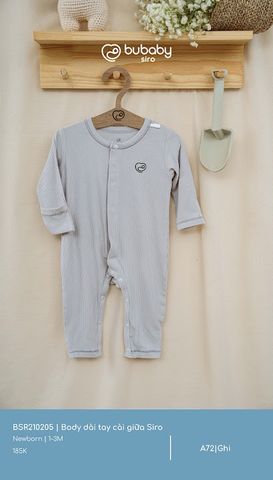 Body dài tay cài giữa Siro BSR210205.0NBA01