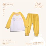 Bộ dài tay Raglan Punchun
