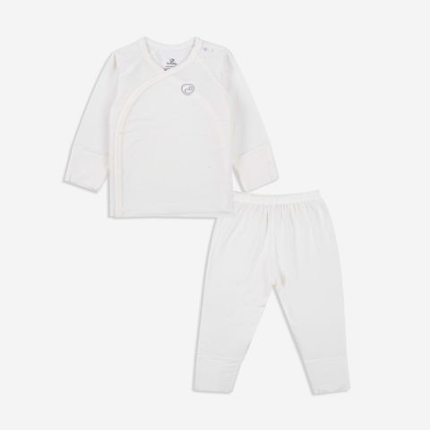 Bộ dài tay cài chéo Bambus 801 Bubaby