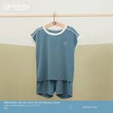 Bộ sát nách cổ tròn Bambus Gami Bubaby BBB140406.03YA82