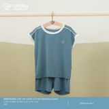 Bộ sát nách cổ tròn Bambus Gami Bubaby BBB140406.03YA82