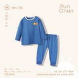 Bộ dài tay cổ tròn Punchun