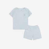 Promo Bộ ngắn tay cổ chồm Siro 130500 Bubaby