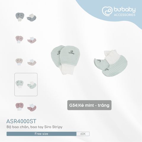 Bao tay bao chân Siro Stripy Bubaby