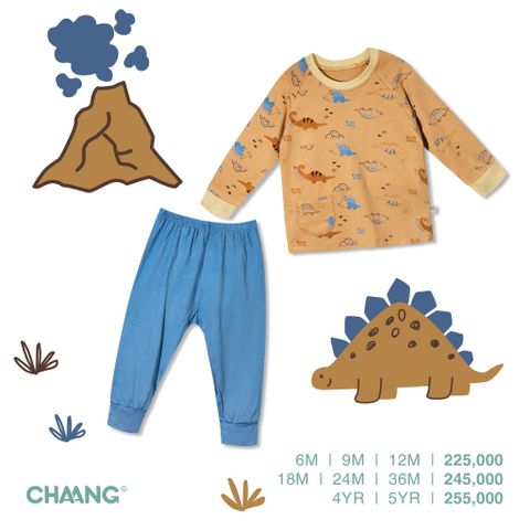 Bộ dài tay Chaang Raglan