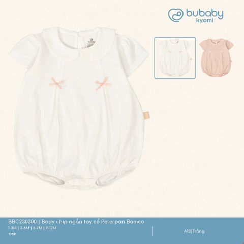 Body chip ngắn tay cổ Peterpan Bamco Bubaby BBC230300.06MA05
