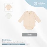 Body chip dài tay cài giữa Siro Jacquard Bubaby BSR210206.06MA10
