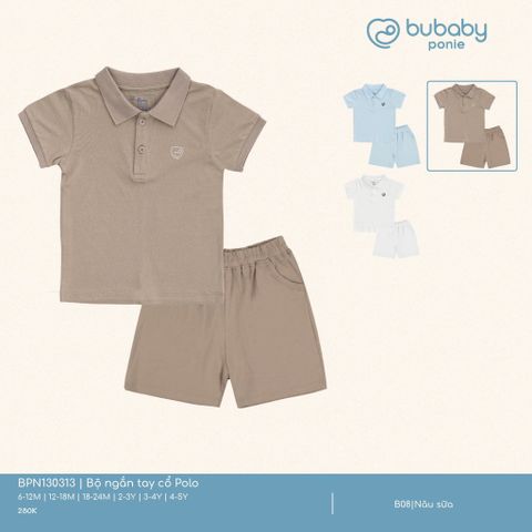 Bộ ngắn tay cổ Polo Bubaby BPN130313.03YA01